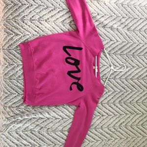 Love thin sweatshirt size M for kids